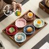 Ruhan Chinese Ceramic Tea & Snack Dish