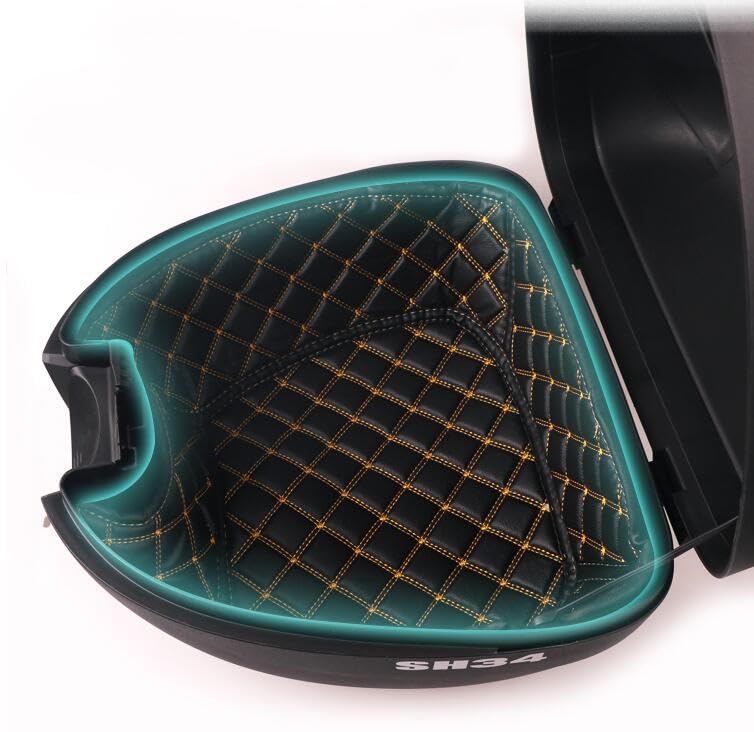 Motorcycle Rear Tail Top Box Inner Pad Top Case Lining Mat Fits SHAD SH40 SH 40 Tail Box Under Pad (SH40)