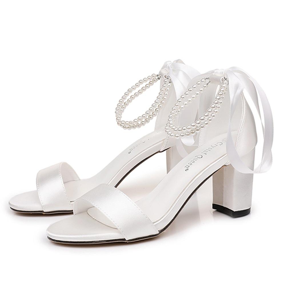 Plus Size Shoes for Women 35-42 Summer Fashion Women 7cm High Heel Platform Peep Toe Party Evening Sandals Women Footwear