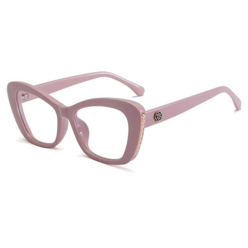 Cat Eye Glasses, Simple Flat Glasses, Trendy Personalized High-End Optical Glasses, The Same For Men And Women