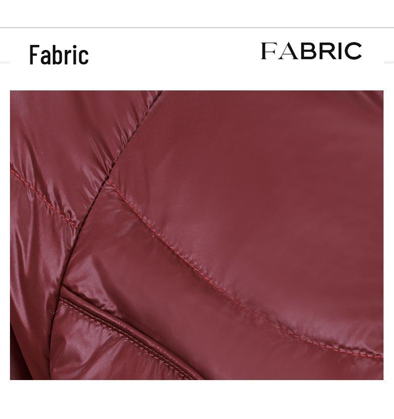 2024 Stylish Winter Short Down Jacket for Middle-Aged Women - Loose, Age-Reducing Cotton-Padded Coat