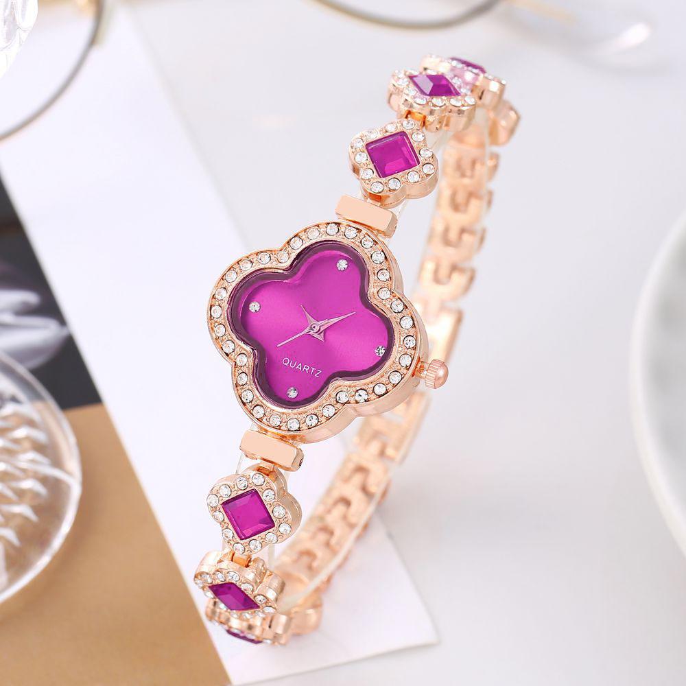 

Новая Мода Женские Часы Дамские Кварцевые Часы Браслеты Зеленые Простые Розовое Золото Роскошные Женские Часы Relogio Feminino Наручные Часы