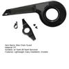 1 Set Bike Chain Guard Cover Lightweight Easy Installation Chainring Protector Bicycle Wheel Crankset Protection Cycling Accessories