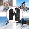Ski Gloves For Men Winter Cycling Thick Insulation Windproof And Cold Proof Touch Screen Outdoor Winter Hiking Waterproof Gloves