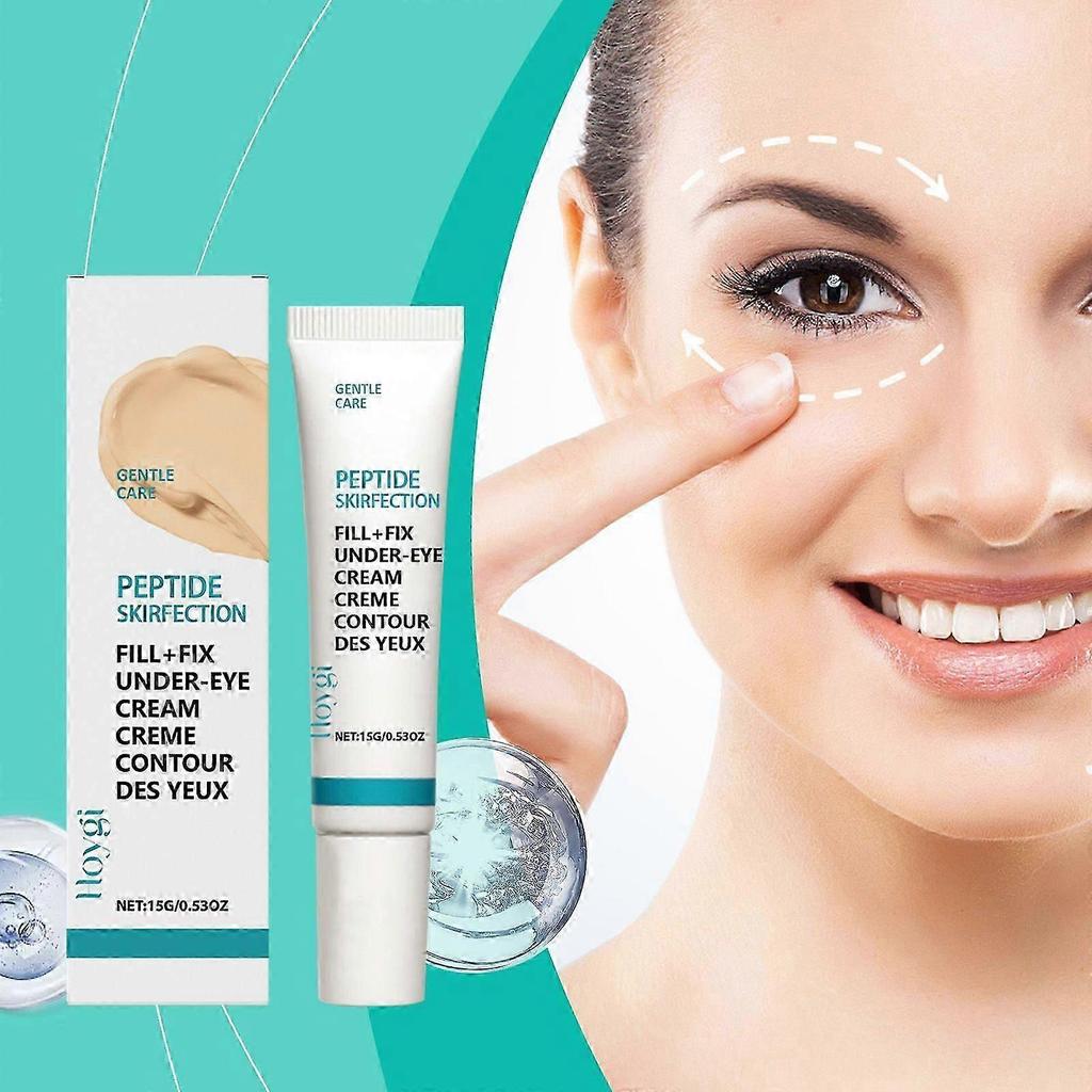 Firming Eye Cream with Oligopeptide-1 & Vitamin E  Deep Hydration & Anti-Aging, 15g