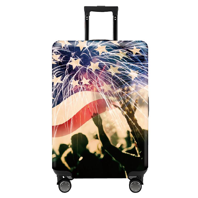 Trendy Elastic Luggage Protector Cover for Business Travel Suitcases