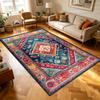 Bohemian Retro Persian Living Room Carpet Washable Easy Cleaning Dining Room Rug Soft Antiskid Coffee Tables Large Area Mat