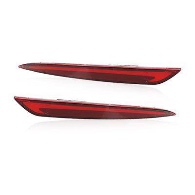 2PCS Reflector For Ford Mondeo Fusion 2013 2014 2015 2016 2017 2018 LED Bumper Light Rear Fog Lamp Brake Light Turn Signal