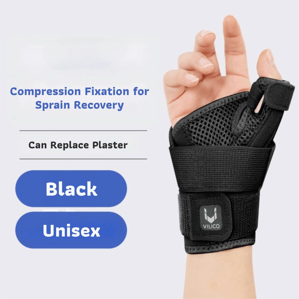 1PCS Carpal Tunnel Wrist Support Splint Flexible Splint Sprain Prevention Wrist Protector Breathable Elastic Wrist чёрный