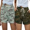 Women's Camouflage Loose Shorts Sports High Waist Yoga Shorts Ladies Sexy Shorts Running Workout Shorts
