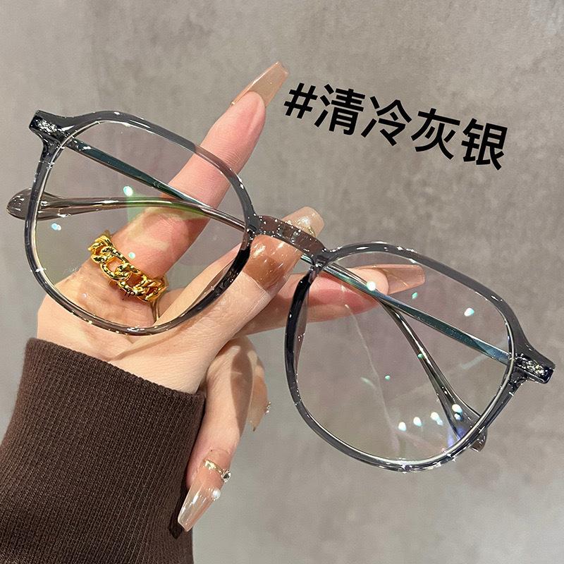 3PCS Ultra Light Myopia Glasses Men Women Minus Diopter Eyeglasses Trendy Large Size Square Frame Near Sight Eyewear Eyeglasses