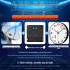 Retro Wabi-Sabi Chinese Calligraphy Wall Clock for Living, Dining, Bedroom & Study