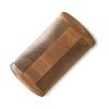 10Cm Sandalwood Beard Comb Wooden Hair Comb Dual Side Even Spacing No Static No Snag Natural Scent Stress Relief Blood Flow