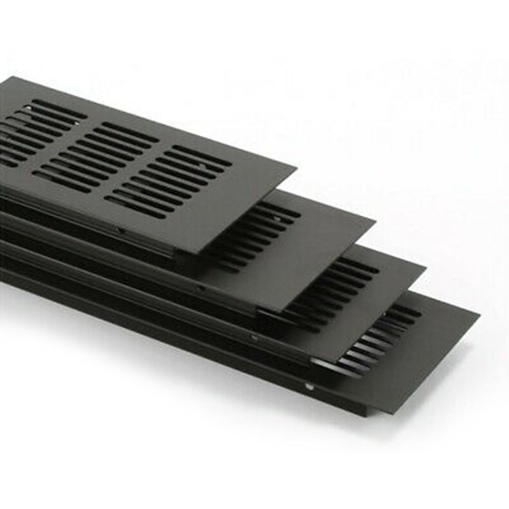 Grilă de aerisire a dulapului de 100 mm Grilă de aerisire a dulapului Grilă de aerisire din aluminiu Capac de ventilație dreptunghiular Mobilier Orificiu respirabil