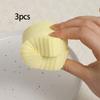 3pcs- Bathing Sponge, Exfoliating Mud Remover, Soft Skin-Friendly Bath Towel For Back And Body Cleaning