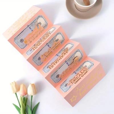 Geburtstags-Geldumschlag für Bargeld DIY Geldhalter und Geschenkkarten-Organizer mit 6 Fächern Überraschungsumschläge für Feiertage Geldgeschenke für Männer Frauen