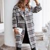Women's  And Winter Casual Thickening Warm Long-sleeved Mid-length Coat