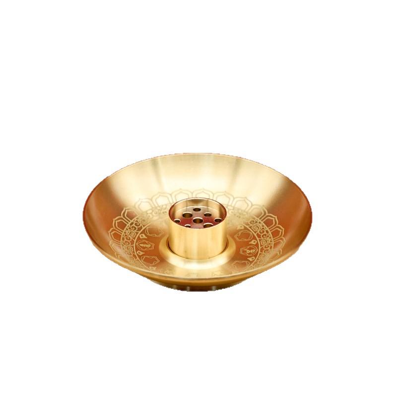 Brass Gourd Nine-Hole Incense Stick Holder & Burner.