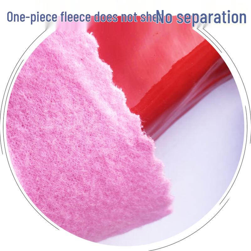 Fangcaodi Thickened Fleece-Lined Rubber Household Gloves