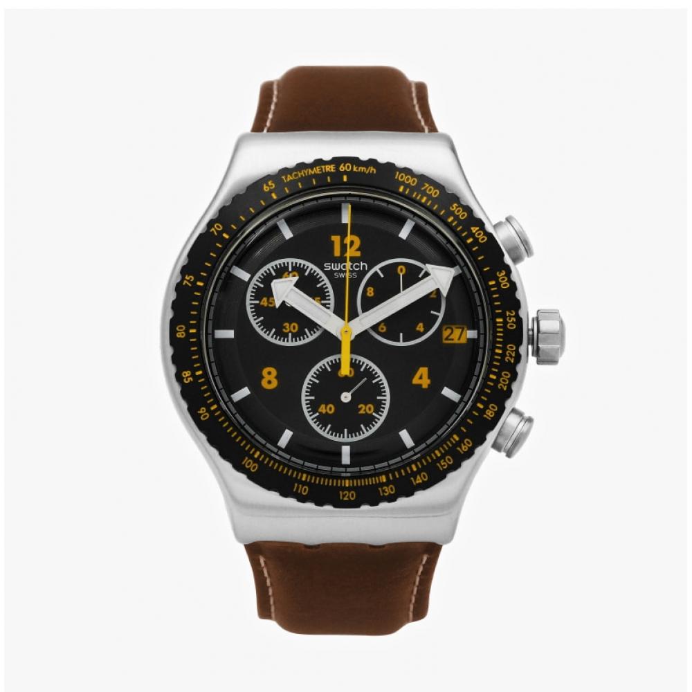 SWatch YvS530 ESSential Canyon ChaSer Chronograph Men S Urethane Watch