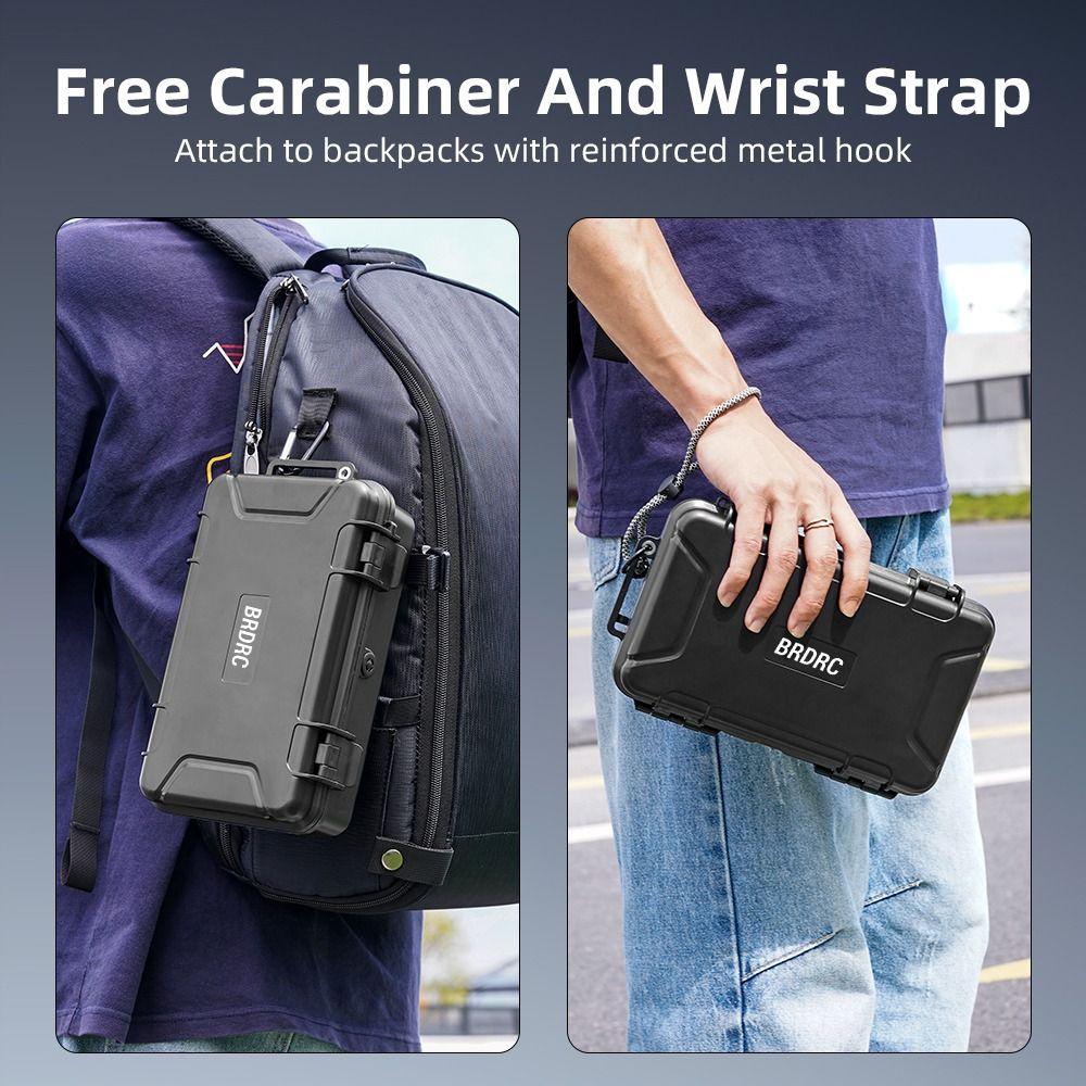 Portable Hard Storage Bag Waterproof Shockproof Storage Box Explosion-proof Handbag for DJI Osmo Pocket 3