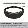 Outdoor Lightweight Running Waist Bag Portable Leisure Cycling Mobile Phone Bag Fitness Jogging Hidden Fitness Bag Accessories 6