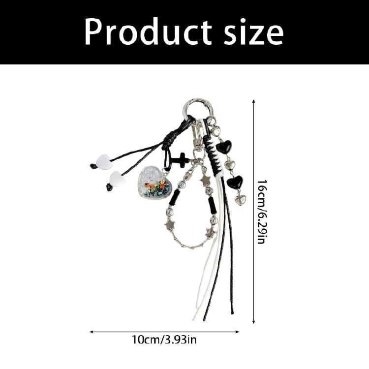 Geflochtenes Seil Schlüsselanhänger Taschenanhänger Handtasche Hängendes Ornament Taschenzubehör Rucksack Anhänger für Damen Mädchen Geschenke
