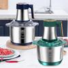 5L Fassungsvermögen Küchenmaschine Edelstahl Fleischwolf Gemüsehackmaschine Küche