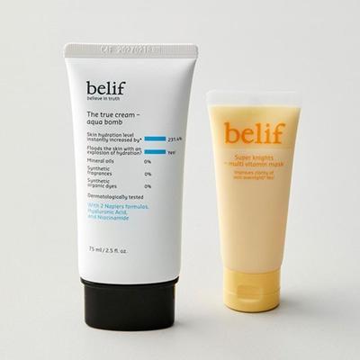 [Belief] Aqua Balm 75ml Set (+ Vitamin Mask 35ml)