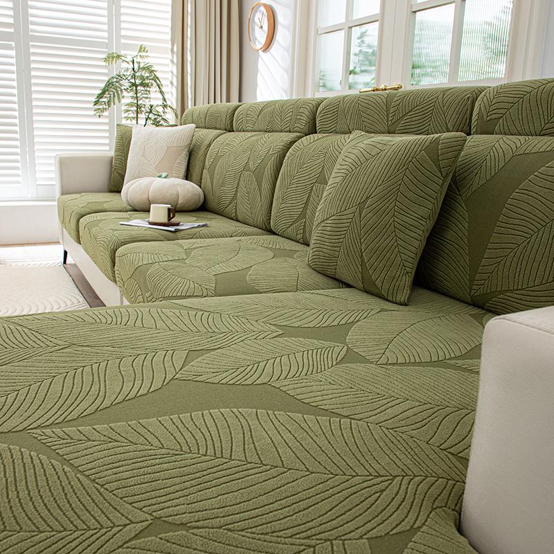 Thick Fabric Sofa Cushion Cover Soft Elastic Chair Seat Cover Washable Wear-Resistant Furniture Protector Sectional Couch Cover
