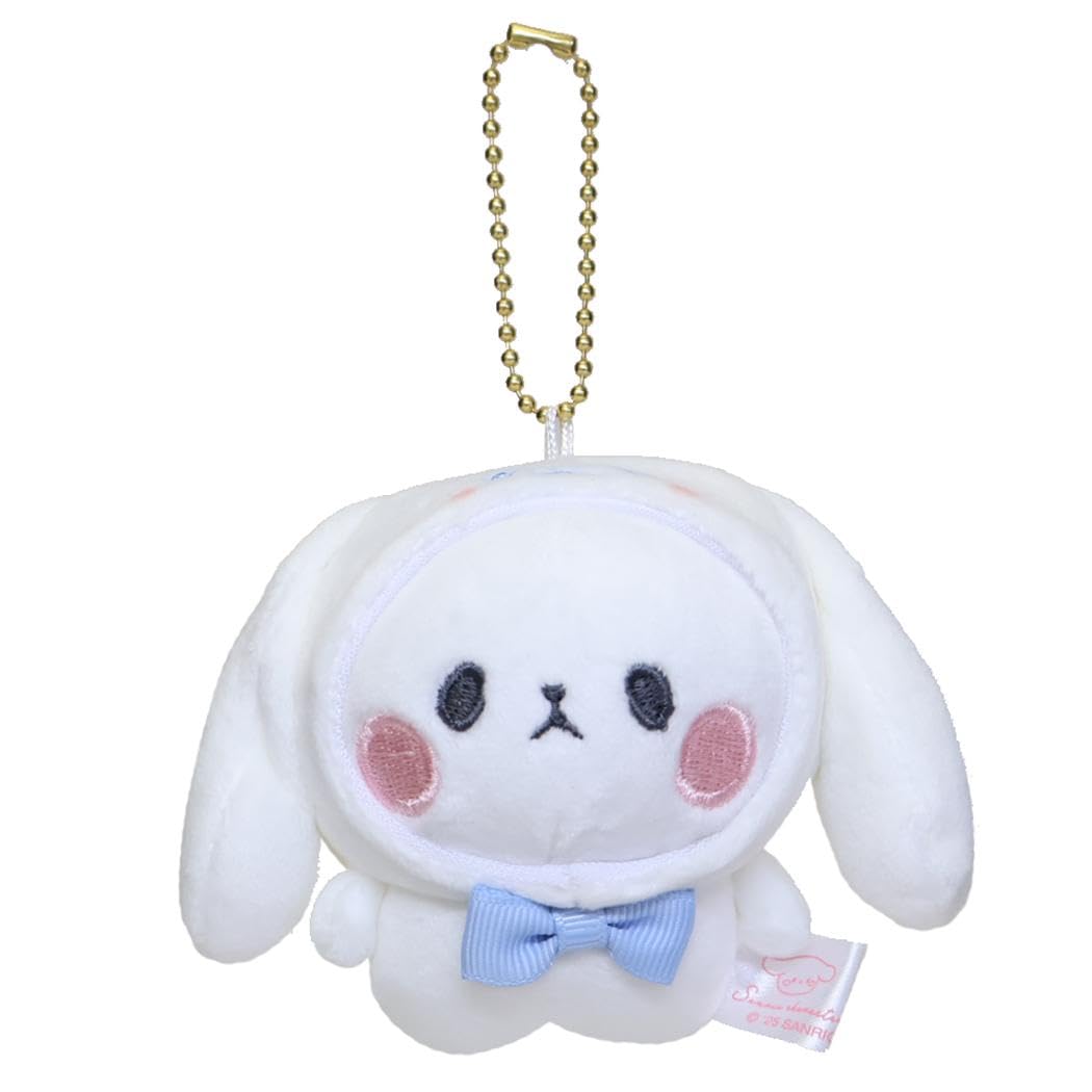 Sanrio Characters x Mochimochi Panda Mascot Keychain Cinnamoroll Sanrio [Kamio Japan] [Mascot] /