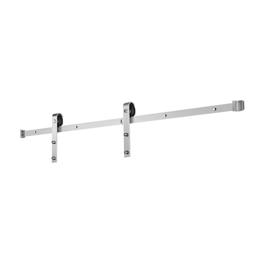 VEVOR 5FT Sliding Barn Door Hardware Kit, 330 LBS Weight Capacity