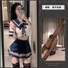 Night Crisp Sexy Lingerie Passionate Hot Student Suit Jk Uniform Seduction Sailor Suit Teasing Pajamas