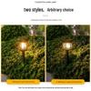 Waterproof Solar Lawn Light for Outdoor Villa Courtyard Decoration and Garden Landscape