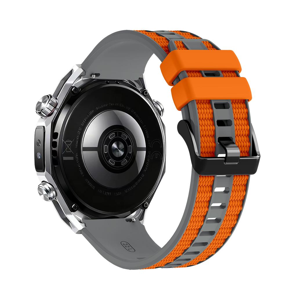 22mm Watchband Replacement Band For Huawei Watch Ultimate 2 / GT 6 5 Pro GT6 GT5 46mm Silicone Strap Bracelet Wristband