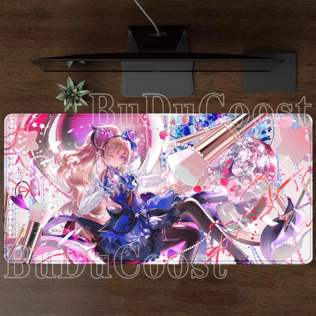 Gaming Arknights Endfield Liino Larger Mouse Pad Office Keyboard Overlock Esports Mousepad PC HD Printing Non-slip Base Desk Mat
