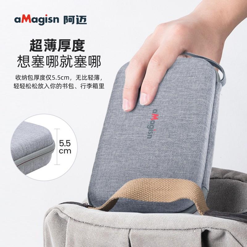 Protective Carrying Case DJI OSMO NANO Gimbal Medium Size Travel Pouch Grey Shockproof Storage Bag With Compact Dimensions