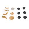 Replacement Thumbsticks Kit Sensitive Magnetic Metal Thumbsticks for     Series 2
