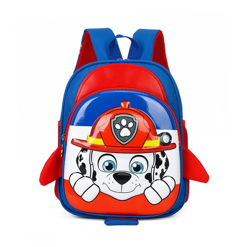 

Adorable Cartoon Hard Shell Backpack For Kids With Trendy Design In Colors Various Blue Fuzzy,Large