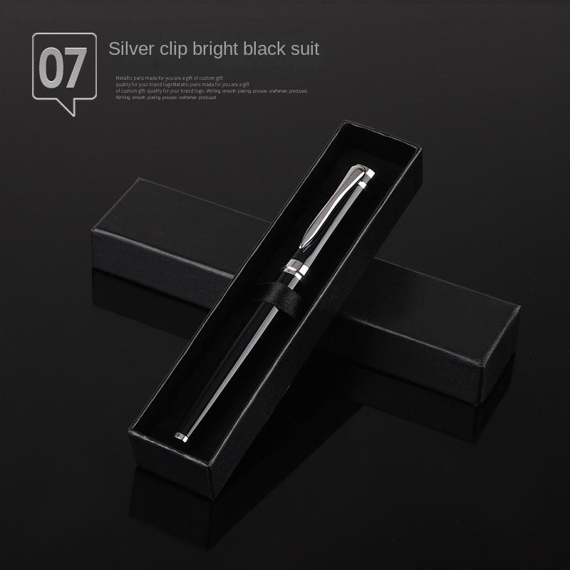 Metal Ballpoint Pen Rollerball Pen Medium Oil Pen Small World Cap Set Birthday Gift DIY Pen