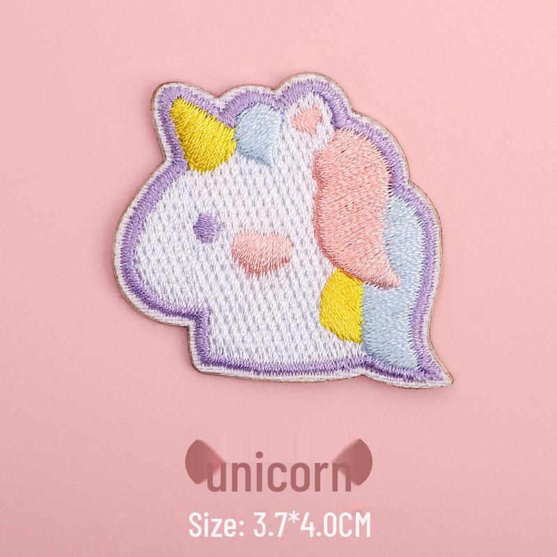 Self-Adhesive Embroidered Children's Clothing Repair Patches for Jackets