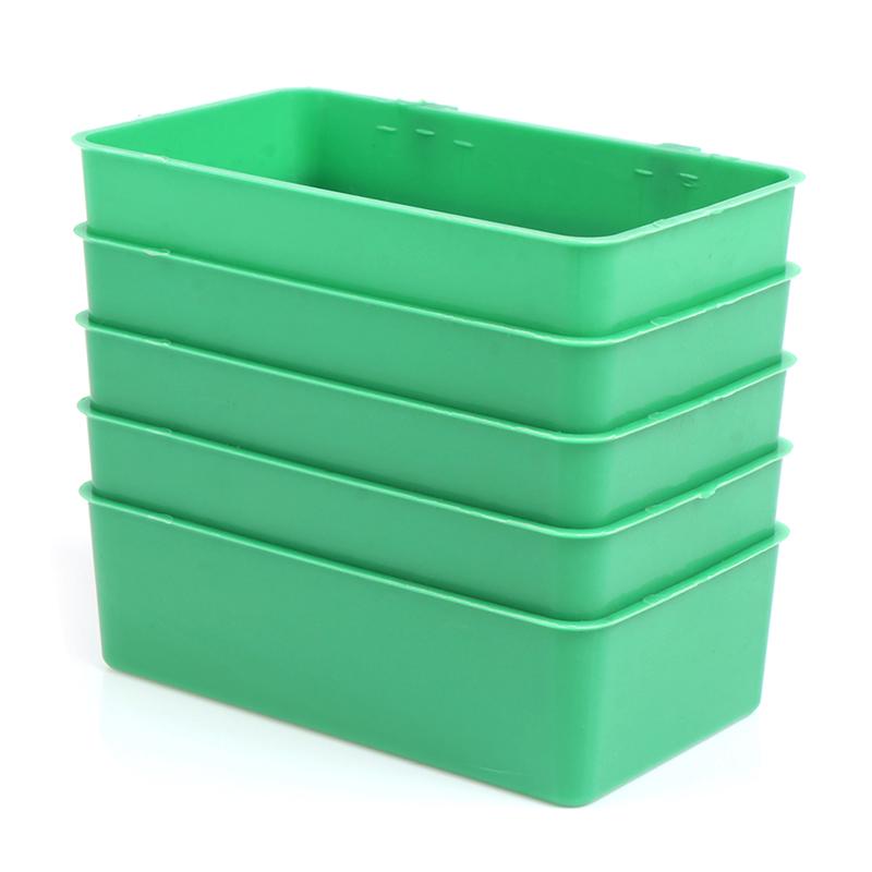 5Pcs Multifunction Food Tray Parrot Bathtub Animal Cage Standing Wash Shower Box