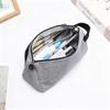 Triangle Black and White Plaid Pencil Case  New Student Pencil Case  Pencil Case  Stationery Storage Bag  Large Capacity