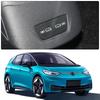 Auto Rückseite USB Knopf Abdeckung Für Volkswagen VW ID3 ID.3 2020-2025 Imitation Kohlefaser Zierleiste Aufkleber Innenzubehör