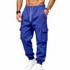 Men's Outdoor Casual Cargo Sweatpants, -Lined, Loose Fit, Multiple Pockets for Sports, Hiking and Daily Wear