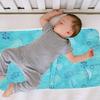 Baby Diaper Changing Mat Multifunctional Infant Nappy Pad Waterproof Urine CoversGreen Acaleph