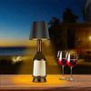 Wireless Pleated Bottle Lamp Touch LED Cordless Table Lamp Wine Bottle Lamp  Home Decoration