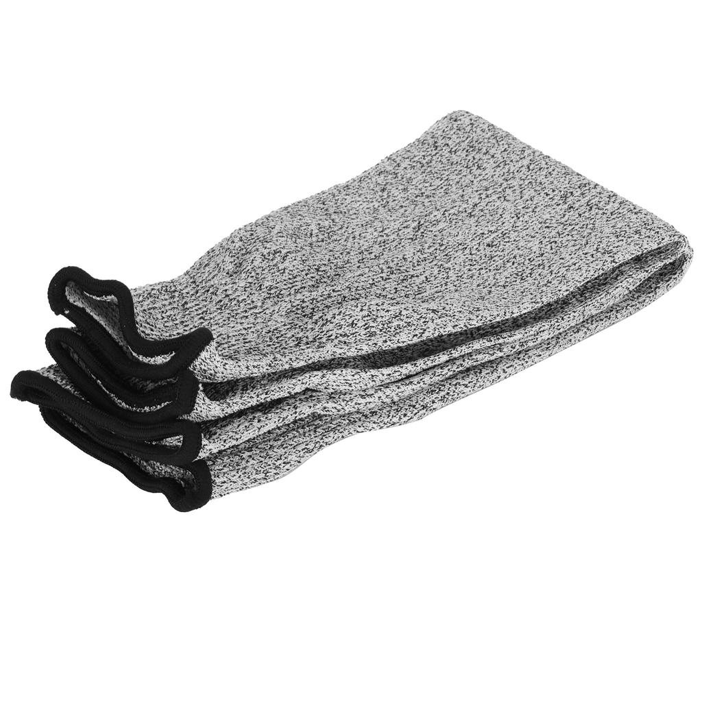 1 Pair 45cm Cut Proof Sleeves Cut Resistance Level 5 Arm Protector Sleeve for Gardening