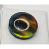 Black Opal Cabochon Natural 11-12 Ct Round Cut Beautiful Certified Gemstone
