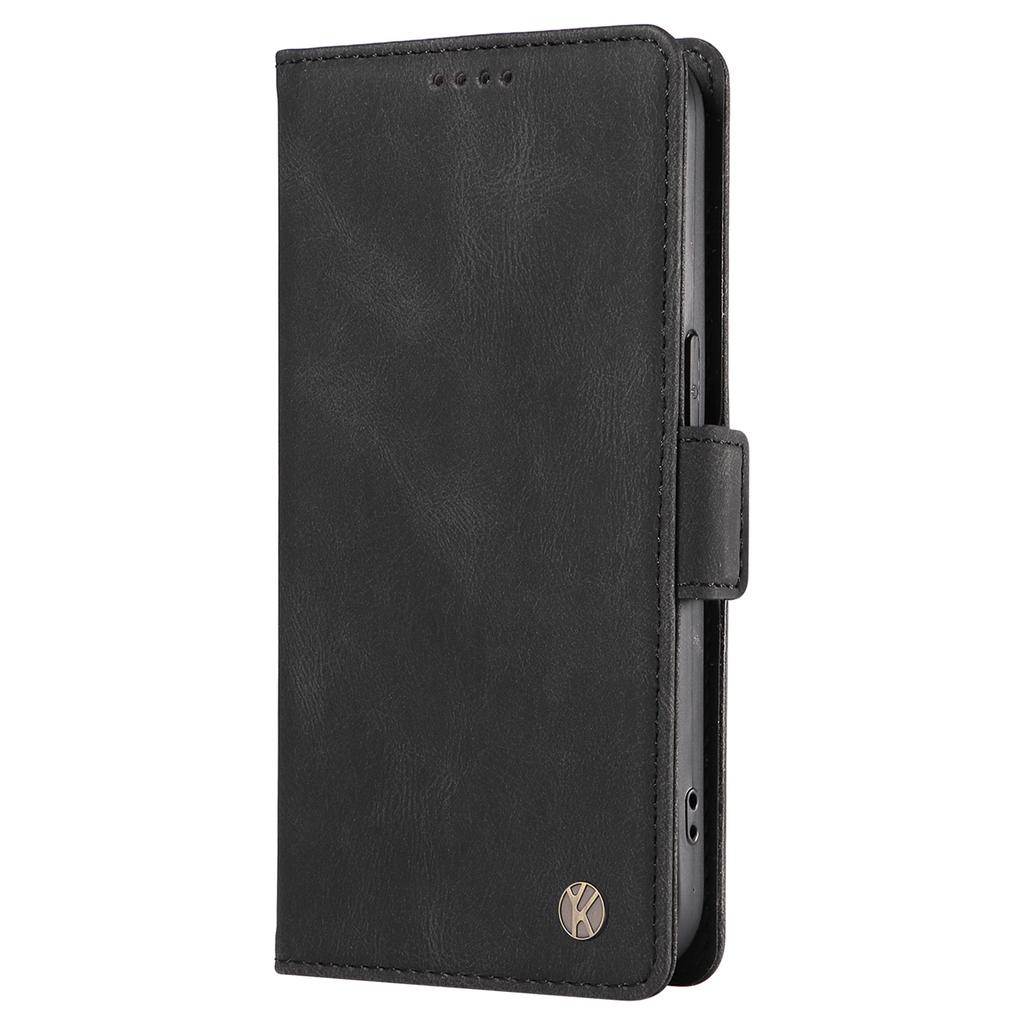 YIKATU YK-005 For Honor 200 Pro 5G Case Leather Wallet Phone Cover Magnetic Clasps